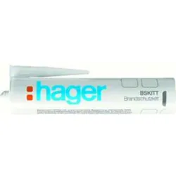 1St. Hager BSKITT Brandschutz Kitt Kartusche 310ml