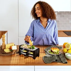 Cecotec Raclette Cheese-Grill 3200 Pocket AllStone. & Schwarz