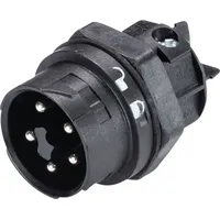 Wieland 46.052.5053.1 Rundstecker Stecker, Einbau Serie (Rundsteckverbinder): RST® MINI
