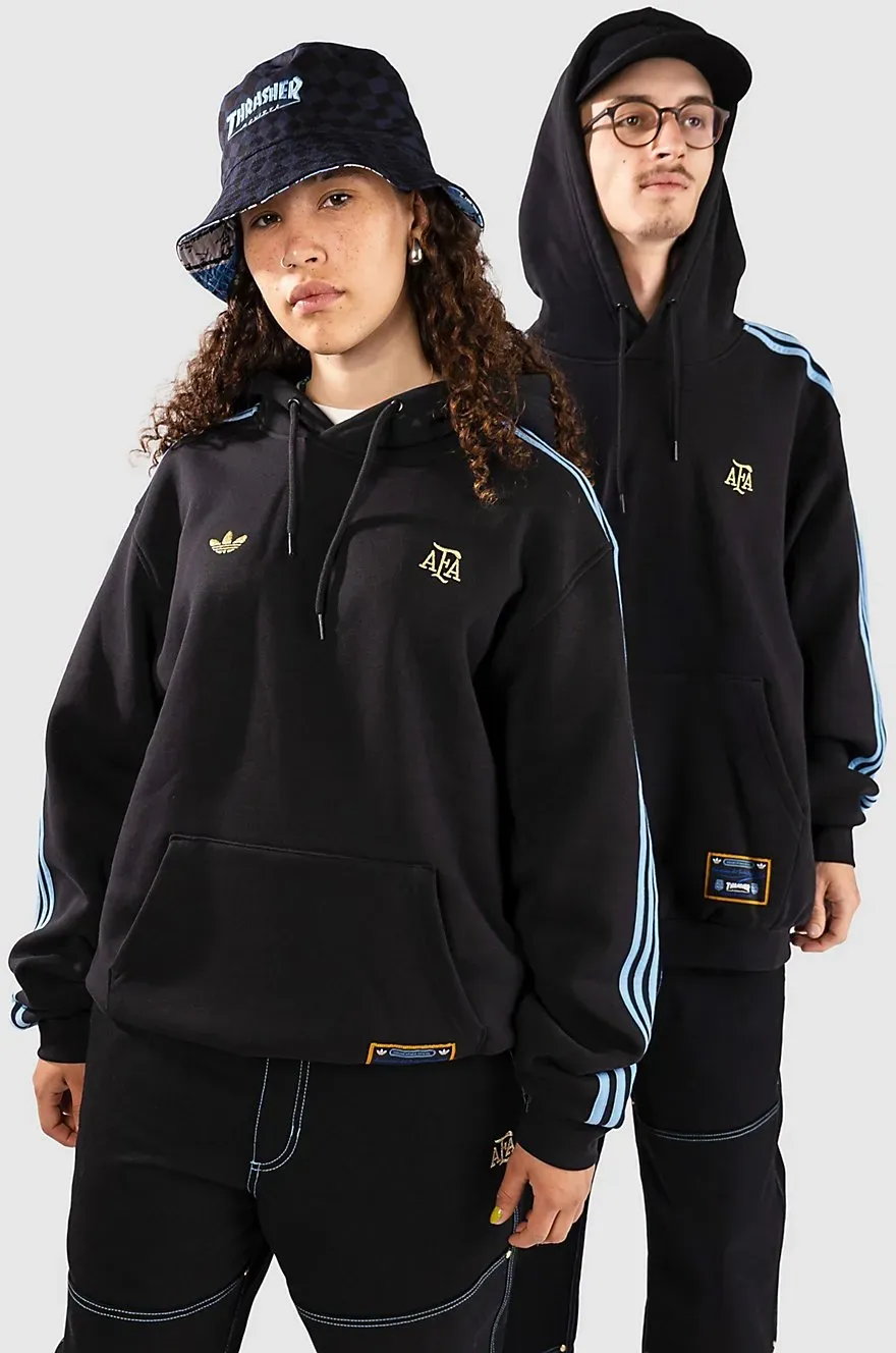 adidas Skateboarding x Thrasher x AFA Argentina Hoodie black Gr. L