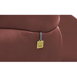 KOINOR Eckcouch Leder 2-Sitzer Beige