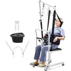 VEVOR Elektrischer Patientenlifter Transferhilfe Rollstuhllift 800x535x1735mm