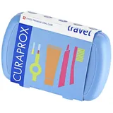 Curaprox Travel Set Zahnbürste & Zahnpasta Be You Blau