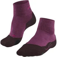 Falke TK2 Wool Short Damen Socken burgundy (8593) 37-38