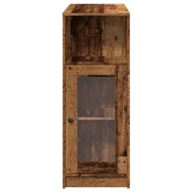 vidaXL Bartisch mit Regal 101 x 40 x 103,5 cm Braun