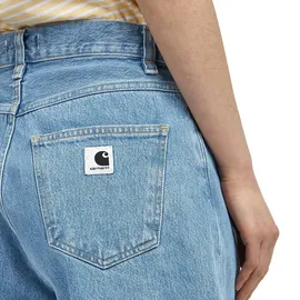 CARHARTT W' Brandon Short "Smith" Denim Damen BLUE STONE BLEACHED GIRLS M