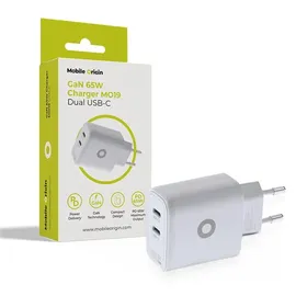 mobile origin GaN 65W Charger TÜV - MO19 - Dual USB-C