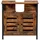 VASAGLE Waschbeckenunterschrank vintagebraun 60,0 x 30,0 x 60,0 cm