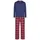 Phil & Co. Berlin Pyjama Flanell Blau/Rot L