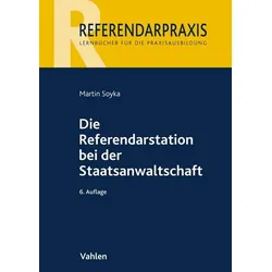 Die Referendarstation bei der Staatsanwaltschaft