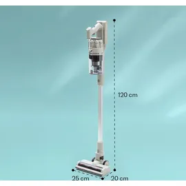 Klarstein LARMA Akku-Hand-und Stielstaubsauger beige