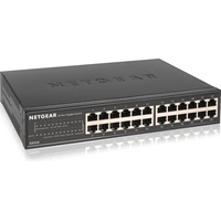 Netgear GS324 (24 Ports), Netzwerk Switch, Schwarz
