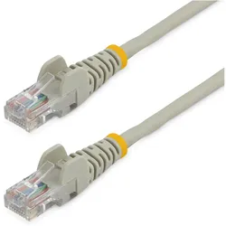 StarTech.com 2m Cat5e RJ45 UTP Netzwerkkabel Snagless - Cat 5e Patchkabel - Grau