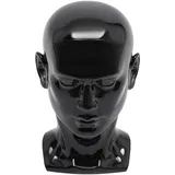 Form für Mannequinkopf, Modell Kopf für Herren, Kopf, Form, Perücke, Huthalter, Basteln, Hüte, Display, Modell, Styling-Werkzeug, Schwarz