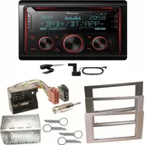 Pioneer FH-S820DAB DAB+ Bluetooth Einbauset für Ford Focus Fusion Galaxy S-Max