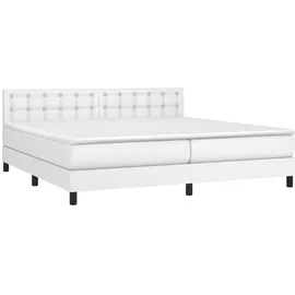 vidaXL Boxspringbett 200 x 200 cm Weiß