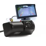 URPIZY Parkhilfe, Auto-Rückfahrkamera, Rückfahrkamera, wasserdichte Rückfahrkamera mit 500 TV-Linien, 170 Grad Blickwinkel, 720 x 540 (Typ 2)