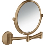 Hansgrohe Axor Universal Circular Rasierspiegel schwenkbar, neigbar, 42849, Farbe: Brushed Bronze