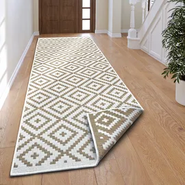 OTTO home Ronda Wendeteppich 80 x 350 cm Beige