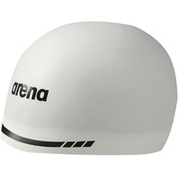 Arena Unisex-Erwachsene 3D Soft USA Racing Badekappe, Large Weiß