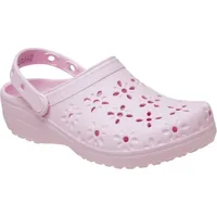 Crocs Classic Floral Cut Out Clog Pink Milk 37