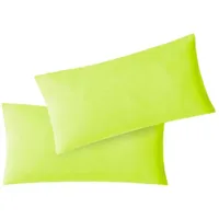 EXKLUSIV HEIMTEXTIL Kissenbezug Hülle Doppelpack mit Reißverschluss 40 x