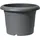 Scheurich Pflanzkübel Oliver Ø 50 metallic grey
