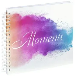 Hama Watercolor Moments    28x24 50 weiße Seiten Spiral-Alb. 2651