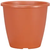 Geli Pflanzkübel Geli Pflanztopf terracotta Serie Nevada aus Kunststoff Ø 20 - 35 cm orange 23 cm