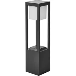 Solar LED Pollerleuchte LOON Schwarz