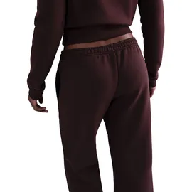 Nike Phoenix Fleece Straight Hosen Rot M