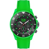 ICE-Watch ICE chrono Neon green - Grüne Herrenuhr mit Silikonarmband - Chrono - 019839