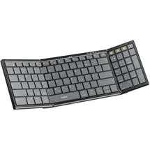 Inateck Faltbare Kabellose Tastatur für iPad/iPhone/Android/Windows/Tablets Schwarz