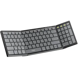 Inateck Faltbare Kabellose Tastatur für iPad/iPhone/Android/Windows/Tablets Schwarz