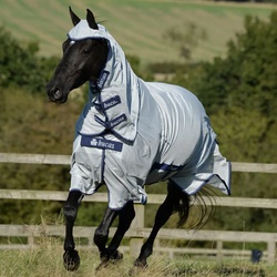Bucas Buzz-Off X Full Neck Big Neck - Silver, 165