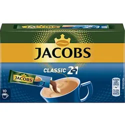 JACOBS 2in1 Instantkaffee mild 10 St.