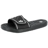 LICO Badesandale Herren Schwarz 46