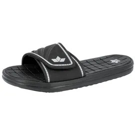 LICO Badesandale Herren Schwarz 46