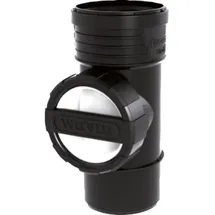 Wavin Reinigungsrohr DN70 Schwarz