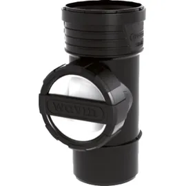 Wavin Reinigungsrohr DN70 Schwarz