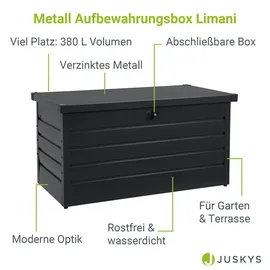 Juskys Metall Aufbewahrungsbox Limani