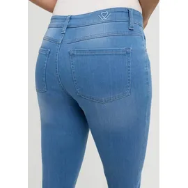 wonderjeans Caprijeans Sommerhose mit Stretch Gr. 40 Länge 21, seablue, , 89257251-40 Länge 21