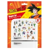 Pyramid Dragonball Z Magnete-Set (30 Stück) Kühlschrankmagnete - Offizielles Merchandise, Rot