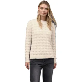 STREET ONE Strickpullover Fluffy Weiß 40