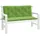 vidaXL Gartenbankauflage 120 x 50 x 7 cm melange grün 2 St.