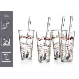 Ritzenhoff & Breker Latte Macchiato Glas 0,37 l 4 St.
