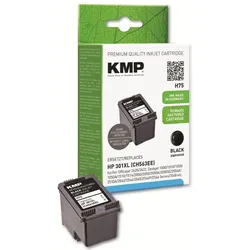 KMP Tintenpatrone kompatibel für HP 301XL (CH563EE), schwarz