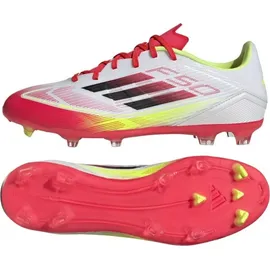 adidas F50 League FG/MG Herren Cloud White/Core Black/Solar Yellow 45 1/3