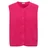 Cecil Weste aus Teddy-Material mit Rundhals beetroot pink L - L