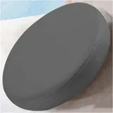 uyeoco Rund Sitzkissen Stuhl Stuhlkissen 30/40/35/50/45cm/55cm/60cm Sitzkissen Sitzpolster Stuhlauflage für Outdoor Indoor Gartenstuhl Küche oder Esszimmerstuhl(E1,1PC_55X55X8CM)